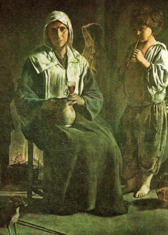 Louis Le Nain fransk bondkvinna china oil painting image